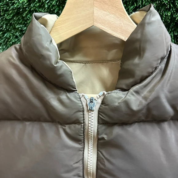 Vintage 1980s Reversible Puffer Vest Large - Picture 5 of 5